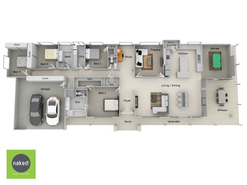 14 Paull View, Bedfordale WA 6112 Floorplan