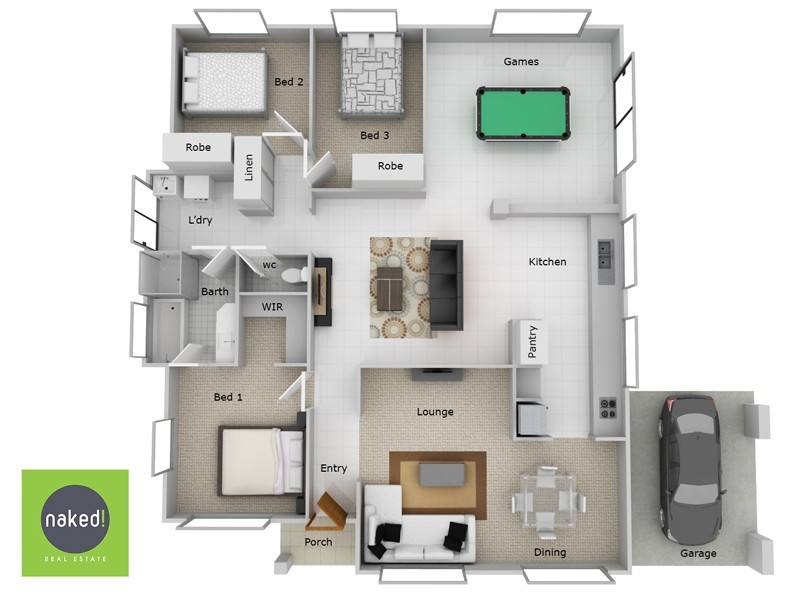 80 Homestead Road, Gosnells WA 6110 Floorplan