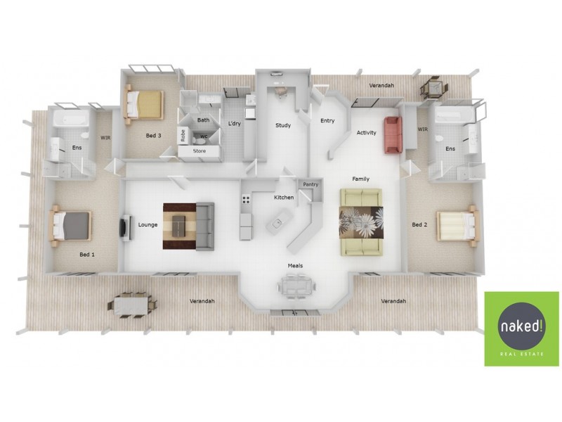 8 Serena Grove, Mount Nasura WA 6112 Floorplan
