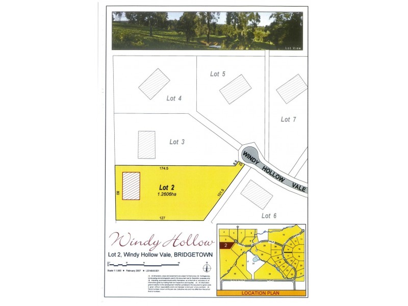 Lot 2 Windy Hollow Vale, Bridgetown WA 6255