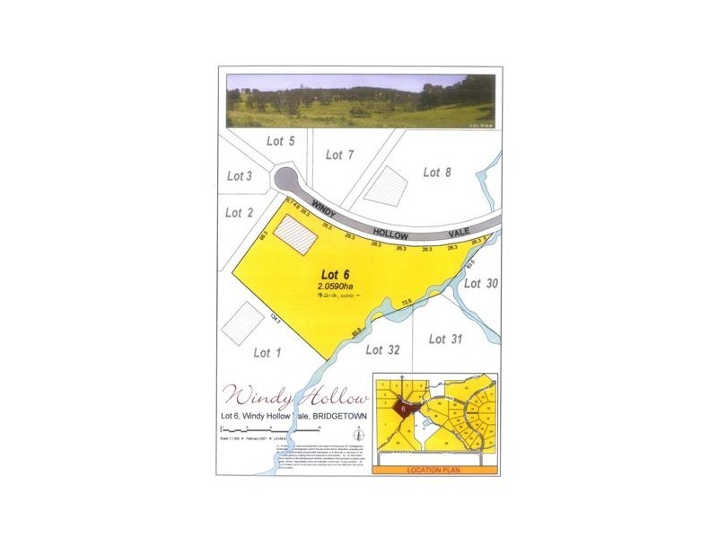 Lot 6 Windy Hollow Vale, Bridgetown WA 6255