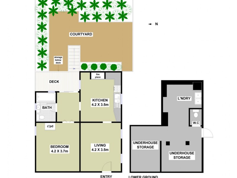 2/53-55 Broughton Street, Kirribilli NSW 2061 Floorplan
