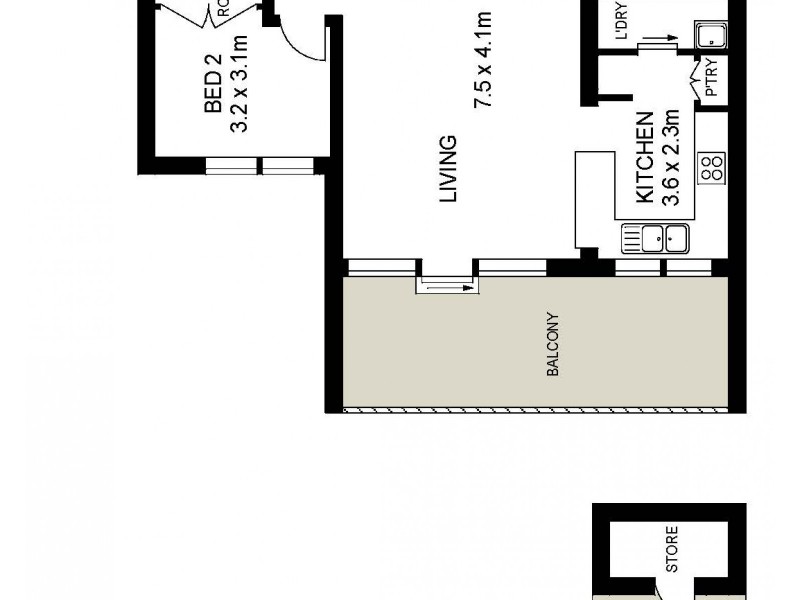 5/50 Aubin Street, Neutral Bay NSW 2089 Floorplan