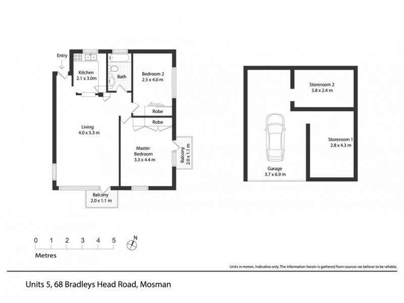 5/68 Bradleys Head Road, Mosman NSW 2088