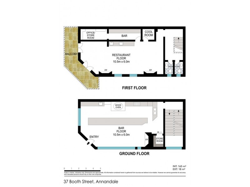 1, 37 Booth Street, Annandale NSW 2038 Floorplan