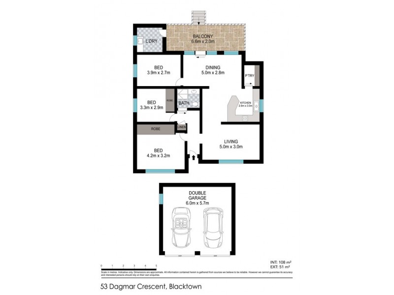 53 Dagmar Crescent, Blacktown NSW 2148 Floorplan