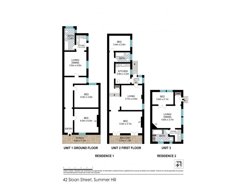 42 Sloane Steet, Summer Hill NSW 2130 Floorplan