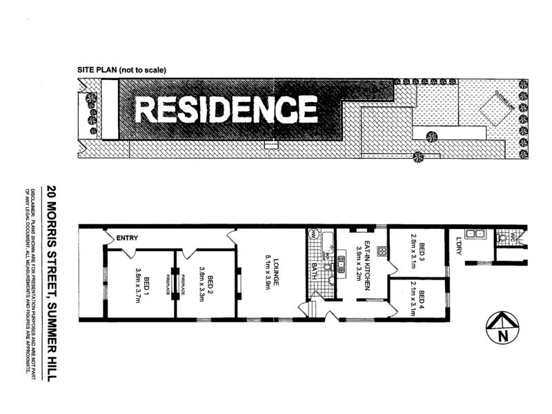 20 Morris Street, Summer Hill NSW 2130 Floorplan