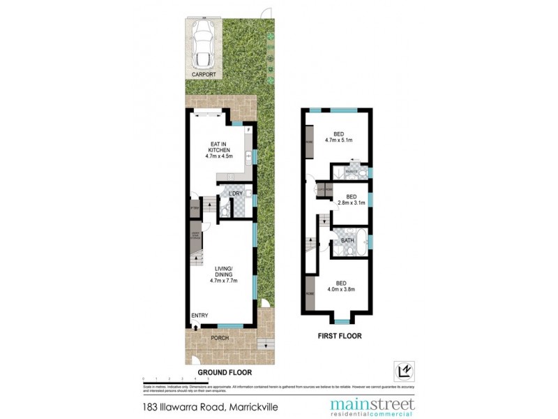 183 Illawarra Road, Marrickville NSW 2204 Floorplan
