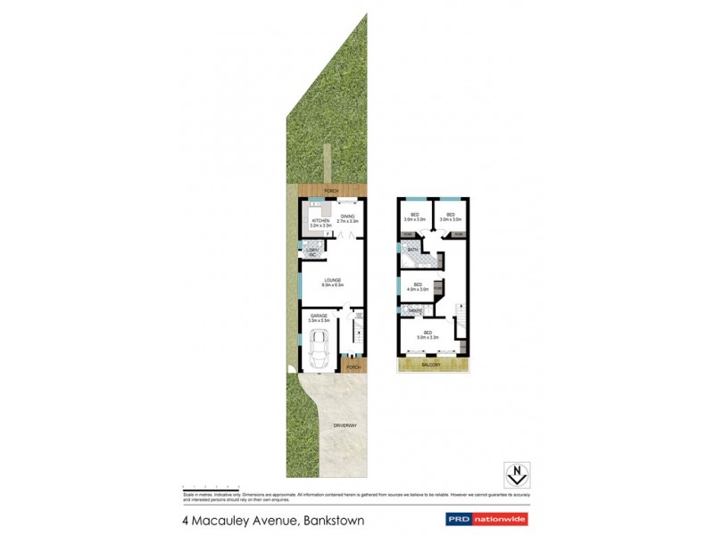 4 Macauley Ave, Bankstown NSW 2200 Floorplan