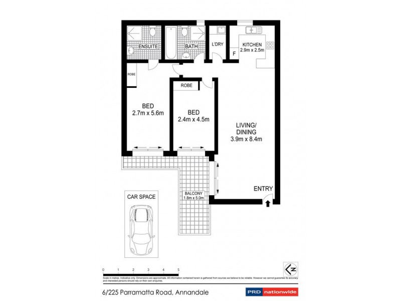 6/225 Parramatta Road, Annandale NSW 2038 Floorplan