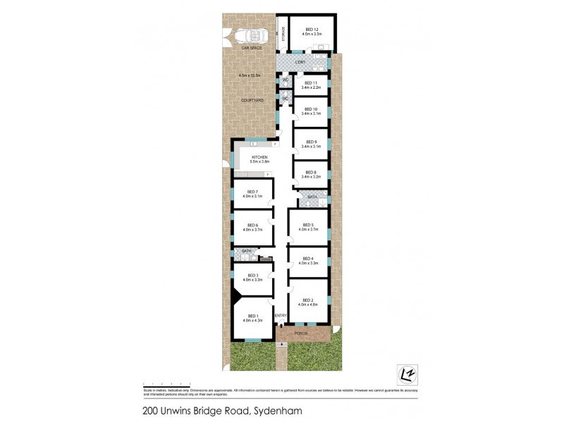 200 Unwins Bridge Road, Sydenham NSW 2044 Floorplan