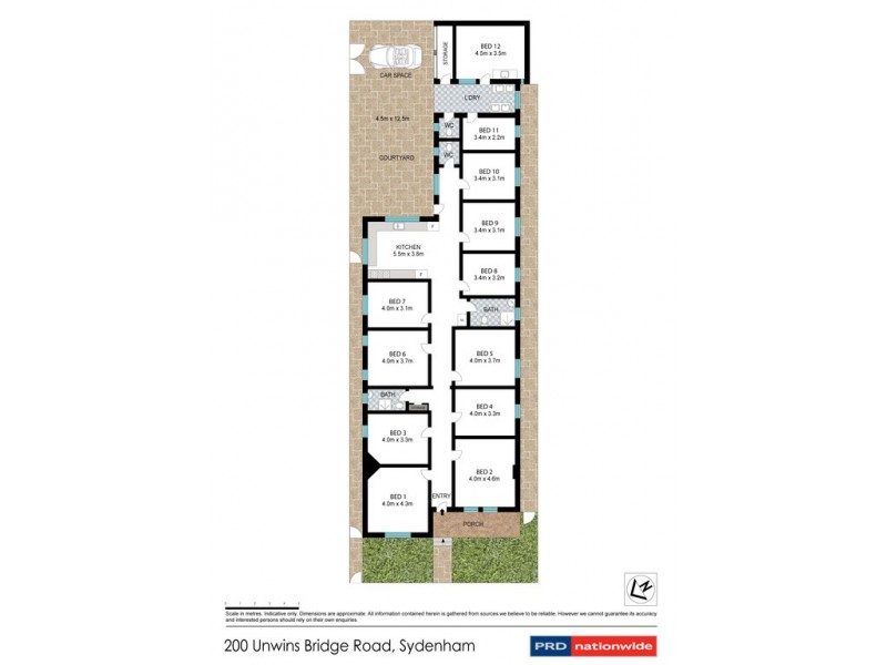 200 Unwins Bridge Road, Sydenham NSW 2044 Floorplan