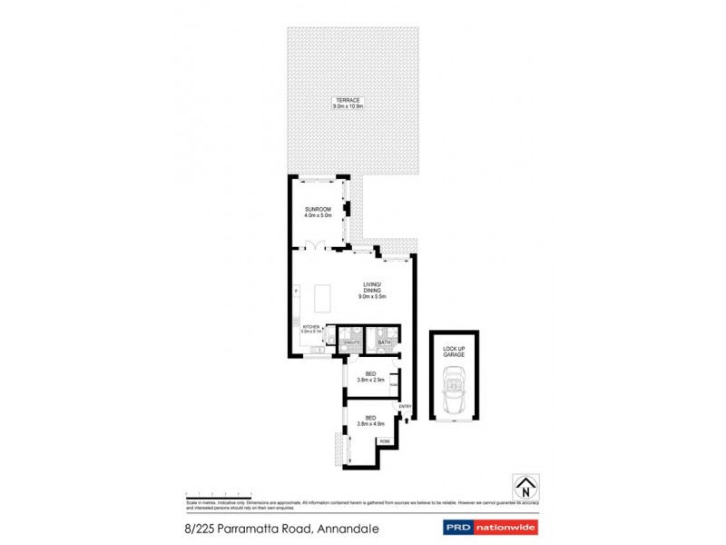 8/225 Parramatta Road, Annandale NSW 2038 Floorplan