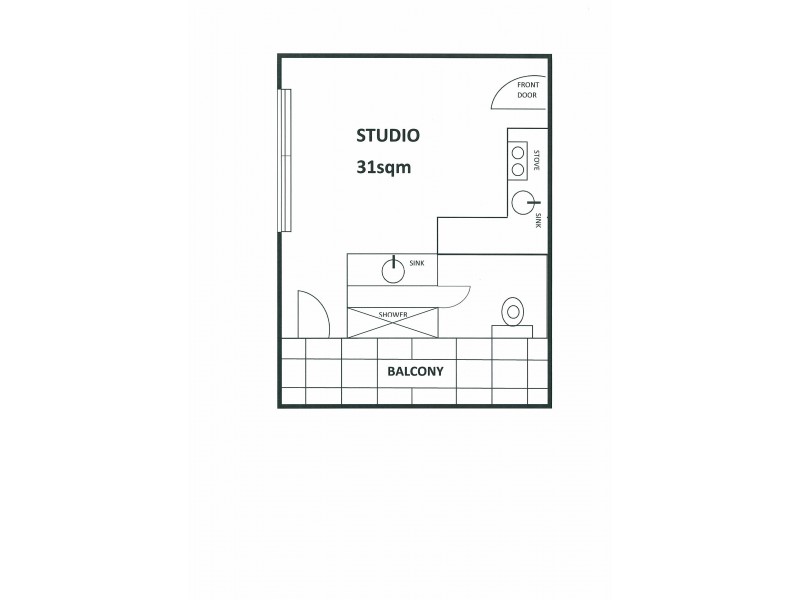 25/35 George Street, Burwood NSW 2134 Floorplan