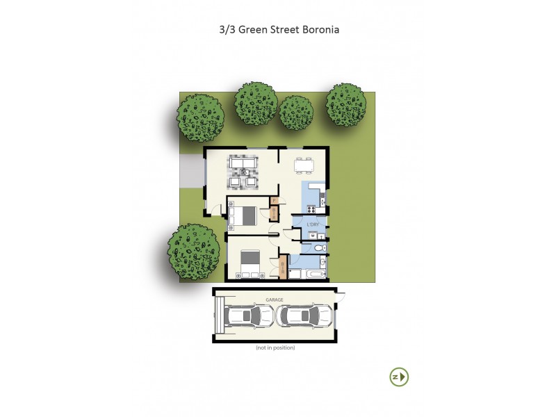 3/3 Green Street, Boronia VIC 3155 Floorplan
