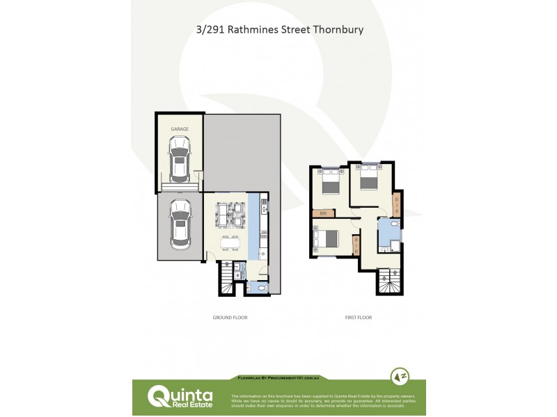 3/291 Rathmines St, Thornbury VIC 3071 Floorplan