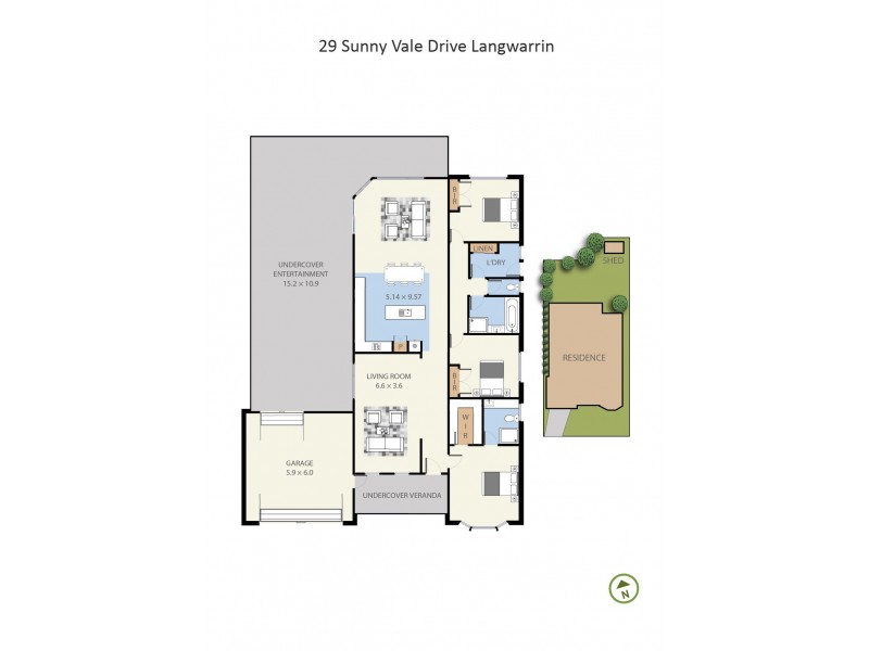 29 Sunny Vale Drive, Langwarrin VIC 3910 Floorplan