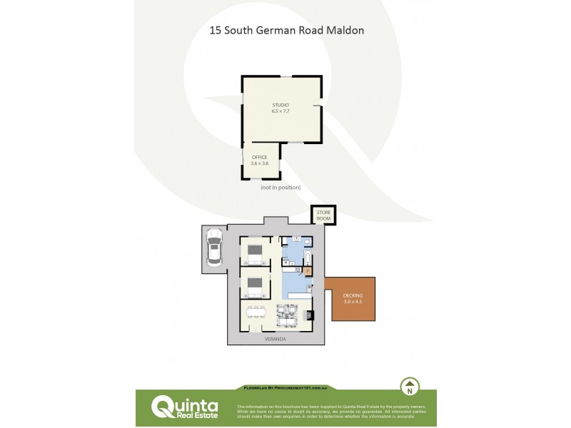 15 South German Road, Maldon VIC 3463 Floorplan