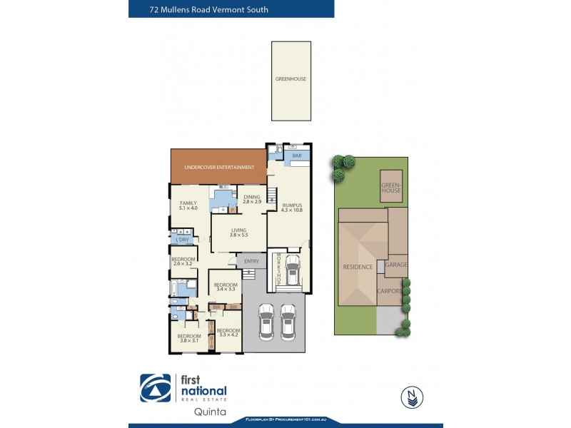 72 Mullens Rd, Vermont South VIC 3133 Floorplan