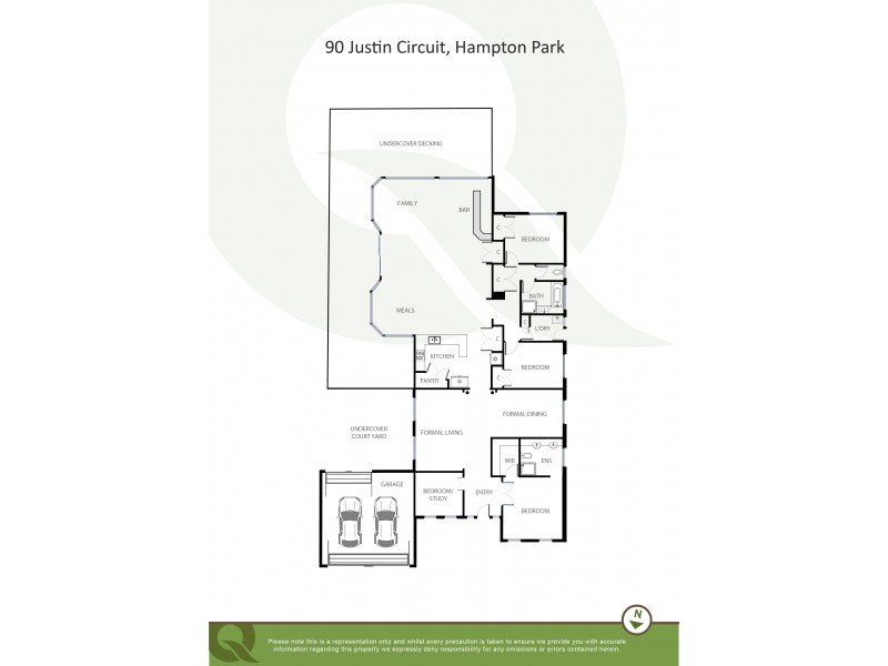 90 Justin Circuit, Hampton Park VIC 3976 Floorplan