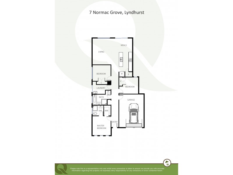 7 Noremac Grove, Lyndhurst VIC 3975 Floorplan