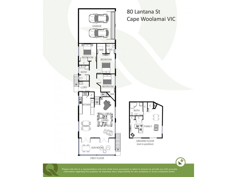 80 Lantana Rd, Cape Woolamai VIC 3925 Floorplan