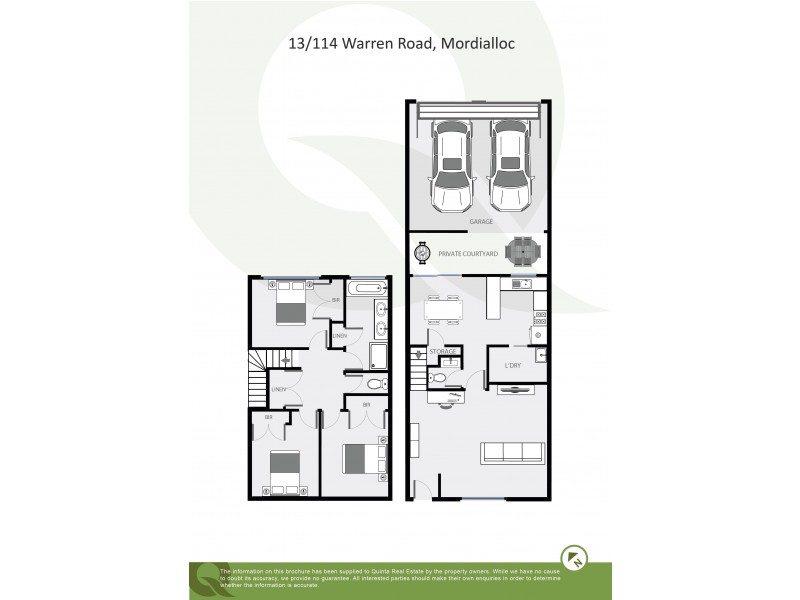 13/114 Warren Road, Mordialloc VIC 3195 Floorplan