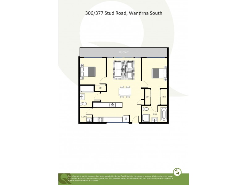 306/337 Stud Rd, Wantirna South VIC 3152 Floorplan