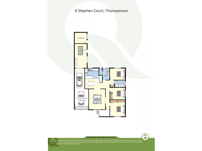 8 Stephen Court, Thomastown VIC 3074 Floorplan