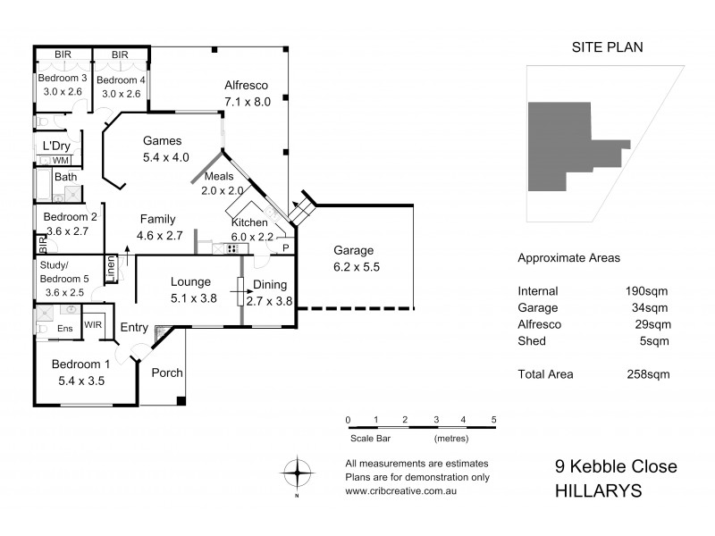 9 Kebble Close, Hillarys WA 6025 Floorplan