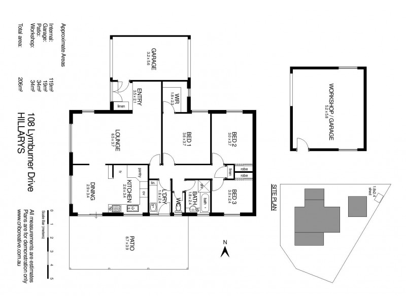 108 Lymburner Dr, Hillarys WA 6025 Floorplan