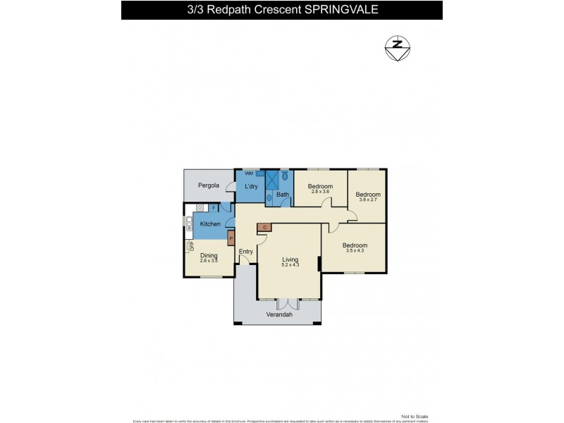3/3 Redpath Crescent, Springvale VIC 3171 Floorplan