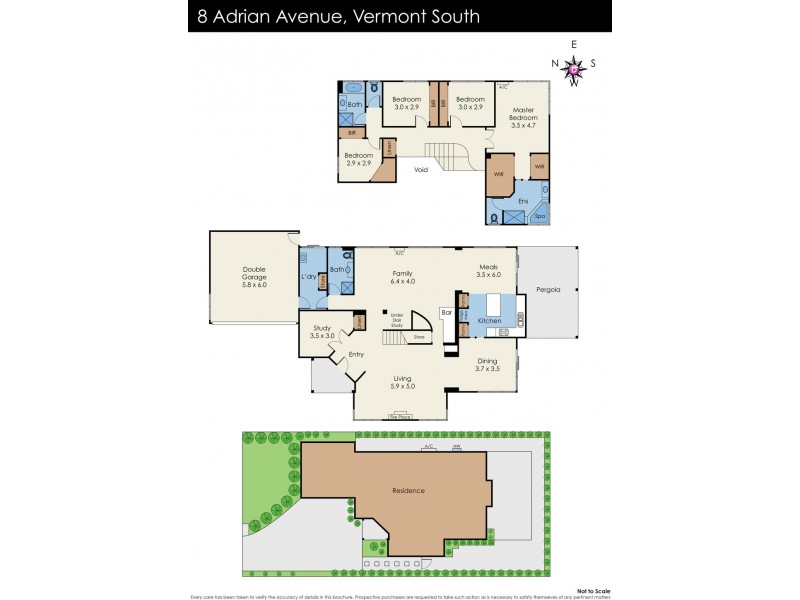 8 Adrian Avenue, Vermont South VIC 3133 Floorplan
