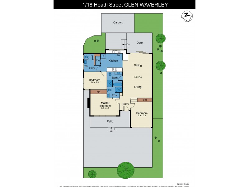 1/18 Heath Street, Glen Waverley VIC 3150 Floorplan