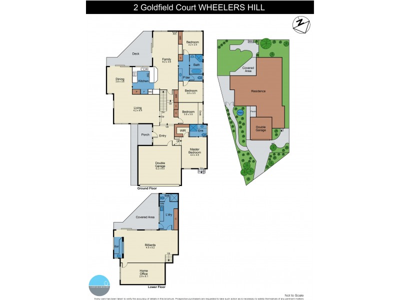2 Goldfield Court, Wheelers Hill VIC 3150 Floorplan