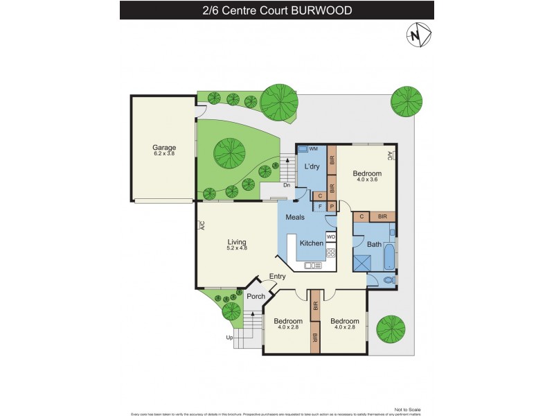 2/6 Centre Court, Burwood VIC 3125 Floorplan
