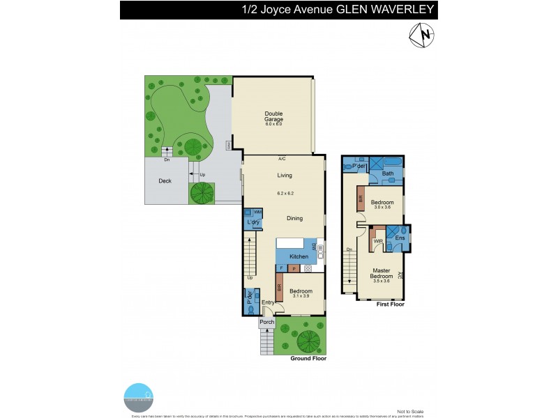 1/2 Joyce Avenue, Glen Waverley VIC 3150 Floorplan