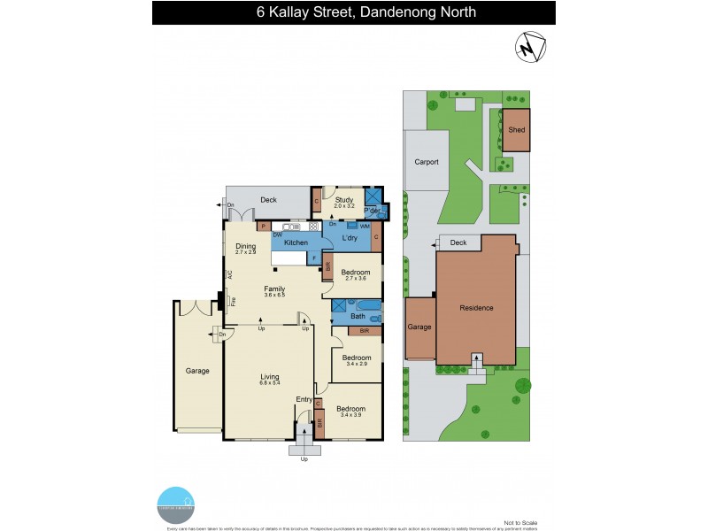 6 Kallay Street, Dandenong North VIC 3175 Floorplan