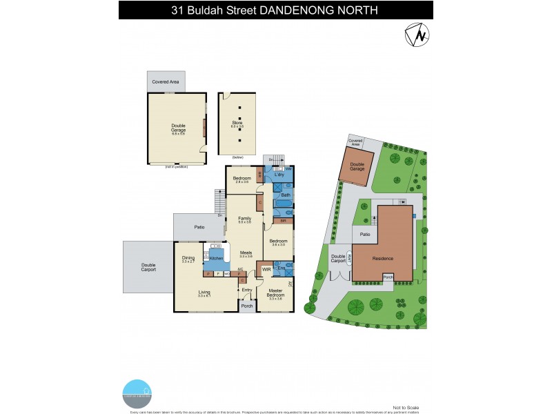 31 Buldah Street, Dandenong North VIC 3175 Floorplan