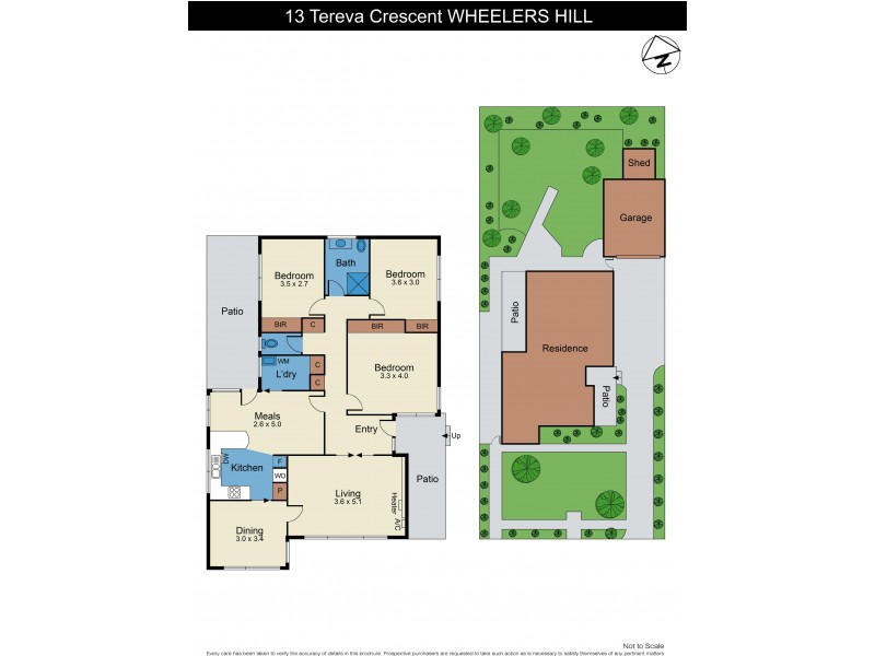 13 Tereva Crescent, Wheelers Hill VIC 3150 Floorplan