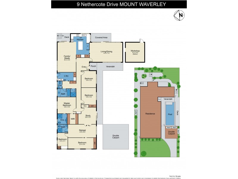 9 Nethercote Drive, Mount Waverley VIC 3149 Floorplan