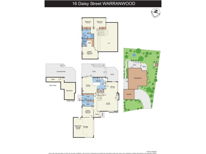 16 Daisy Street, Warranwood VIC 3134 Floorplan