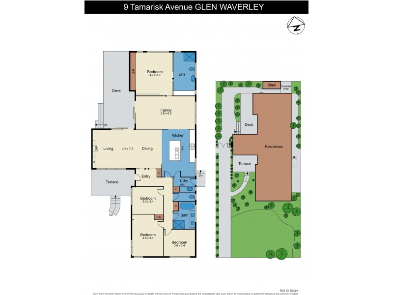 9 Tamarisk Avenue, Glen Waverley VIC 3150 Floorplan