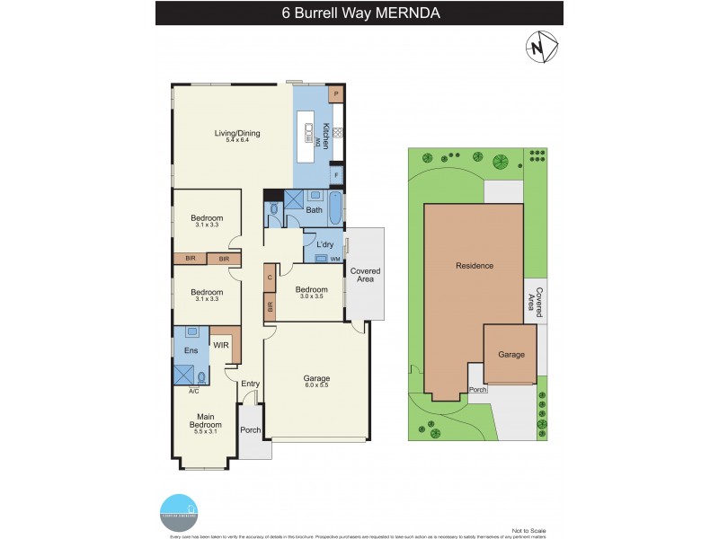 6 Burrell Way, Mernda VIC 3754 Floorplan