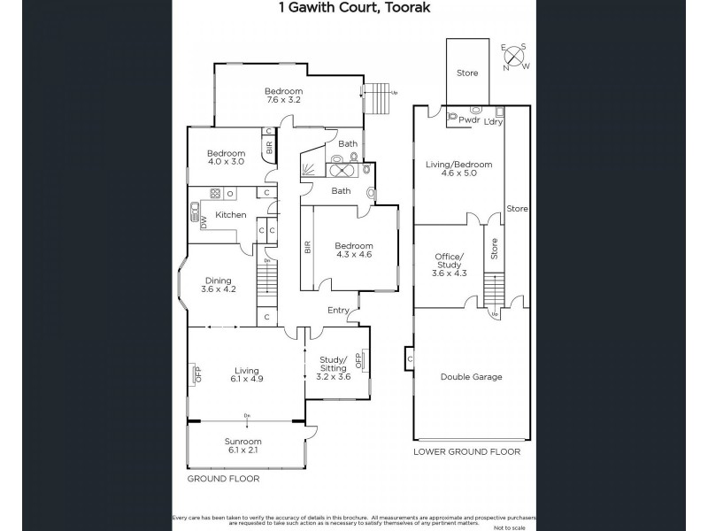 1 Gawith Court, Toorak VIC 3142 Floorplan