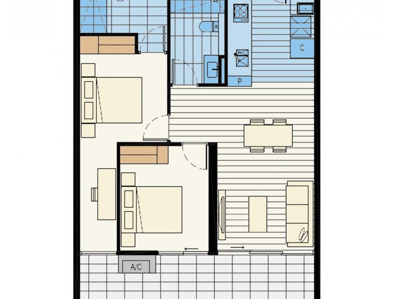 110/2 Elland Avenue, Box Hill VIC 3128 Floorplan
