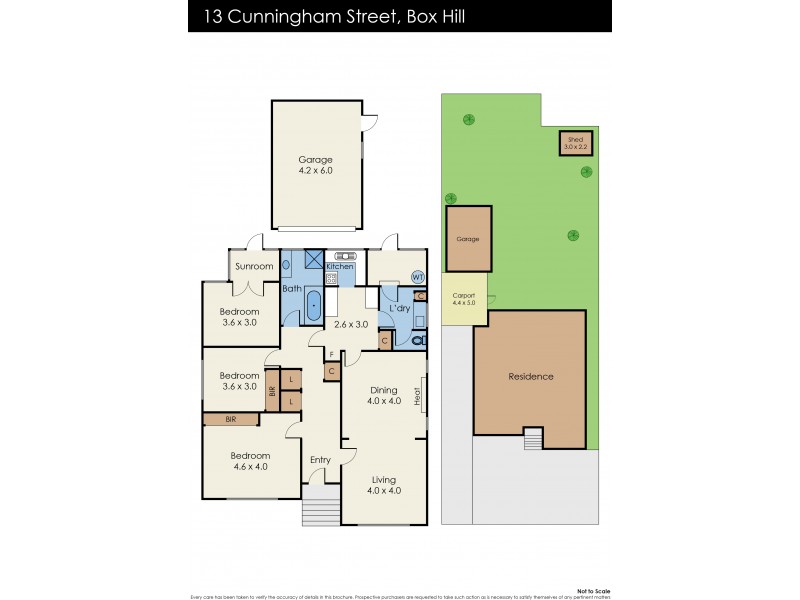13 Cunningham Street, Box Hill VIC 3128 Floorplan
