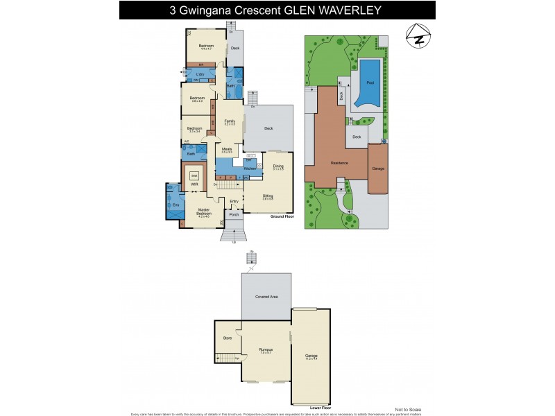 3 Gwingana Crescent, Glen Waverley VIC 3150 Floorplan