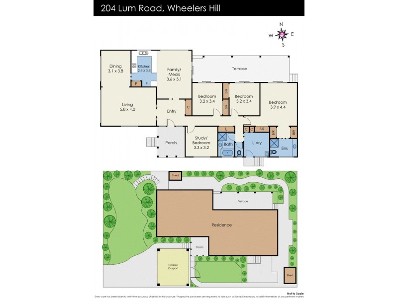 204 Lum Road, Wheelers Hill VIC 3150 Floorplan